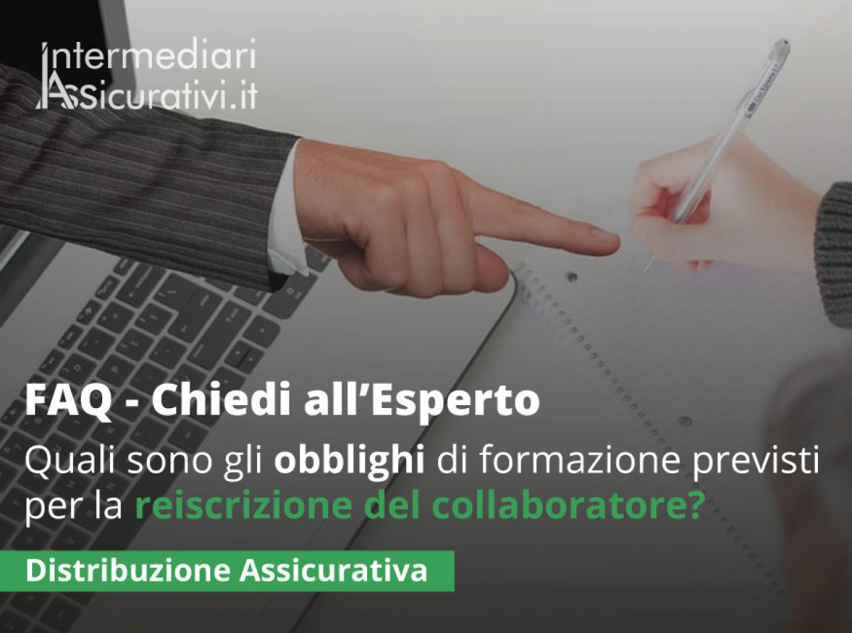 Quali sono gli obblighi di formazione e aggiornamento previsti per la reiscrizione del collaboratore? Nel caso di reiscrizione è possibile tenere conto dell’aggiornamento svolto prima della cancellazione?